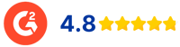 Agentnoon has 4.8 stars rating on G2.