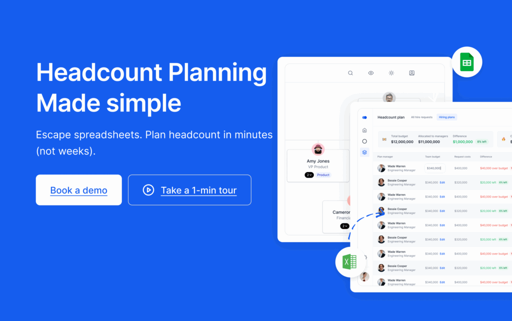 Headcount Planning. Made simple.