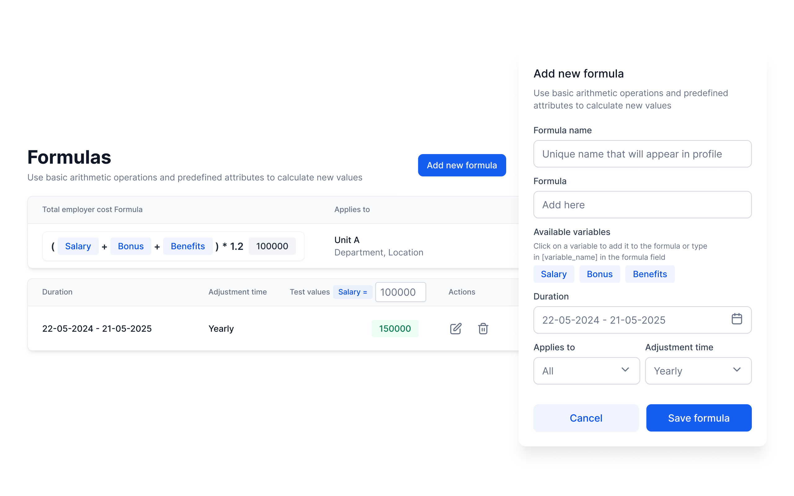 Agentnoon Custom Formula Setup