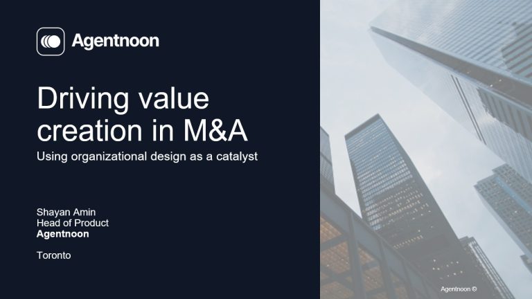 M&A Solution Brief Agentnoon